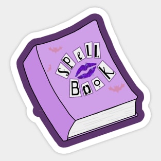 Spell book Sticker